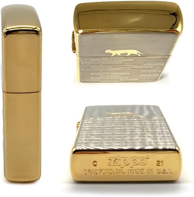 ZIPPO 2SG-CATW Catwalk Lighter, SG Satena, Cat, Cat, Double-Sided