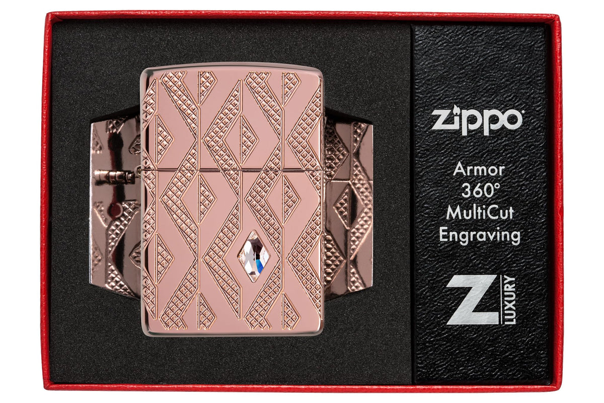 Zippo Armor Deep Carve Lighters